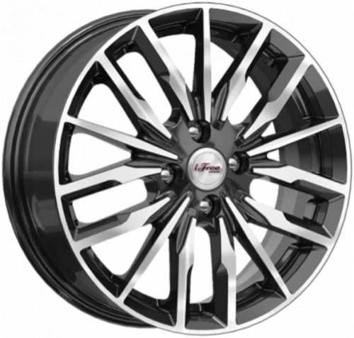 iFree Миконос 6x16 4*100 ET45 DIA60.1Блэк Джек